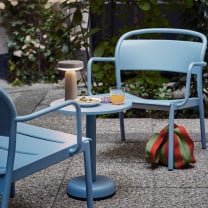 Light Blue Muuto Ease Portable Lamp