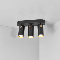 Design For The People Mimi Ceiling Light (3 Spot - Black)