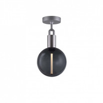 Buster + Punch Forked Globe Ceiling Light (Steel Smoked - Medium)