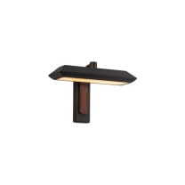Bert Frank Rinato LED Single Wall Light Dark Bronze Black
