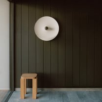 New Works Kantarell Wall / Ceiling Light in Hallway