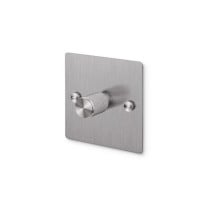 Buster and Punch 1G Modular Dimmer Switch - Steel Cross