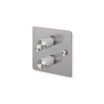 Buster and Punch 2G Modular Dimmer Switch Steel Cross