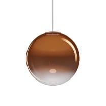 Lodes Non Random LED Pendant - 38, Glossy Bronze