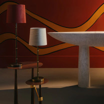 Porta Romana Sasa Table Lamp Both Sizes - In Situ