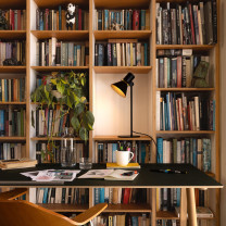 Anglepoise Type 80 T1 Table Lamp Matte Black in Study