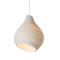 Graypants Scraplights Hive Pendant - Large, White