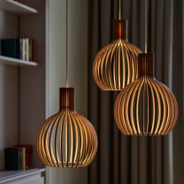 Secto Octo Tre 4242 Pendant Light Lifestyle Trio 2