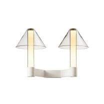 Marset Fragile A2 Wall Light White - Cone