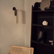J. Adams & Co Flume Wall Light in Situ - Off