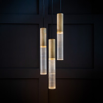 J. Adams & Co Flume 50 3 Drop Pendant Lifestyle