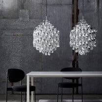 Verpan Spiral SP01 Pendant Silver in Pairs