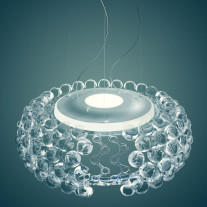 Foscarini Caboche Plus LED Pendant Medium Transparent Structure