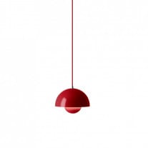 &Tradition Flowerpot VP1 Pendant in Vermillion Red