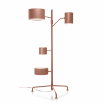 Moooi Statistocrat Floor Lamp LED RAL 3012 Beige Red