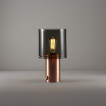 Original BTC Walter Table Lamp Size 2 Copper/Anthracite