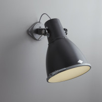 Original BTC Stirrup Wall Light Size 3/Black