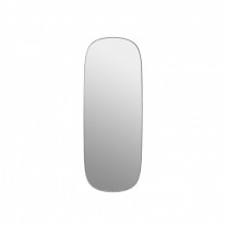 Muuto Framed Mirror Large Grey/Clear Glass