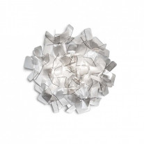 Slamp Clizia Wall/Ceiling Light (Medium - Fume)