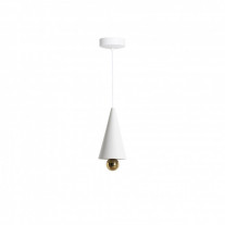 Petite Friture LED Cherry Pendant Small White & Gold