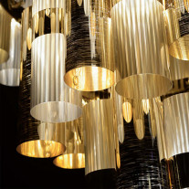 Close Up of Slamp La Lollo Suspension