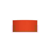 Santa & Cole Comodín Wall Light Red Rectangle