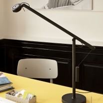 HAY Fifty-Fifty LED Table Lamp Soft Black