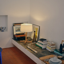 Santa & Cole FAD Table Lamp on Shelf