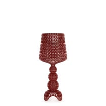 Kartell Mini Kabuki LED Table Lamp Burgundy