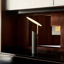 Verpan Reflect Table Lamp Grey in Office