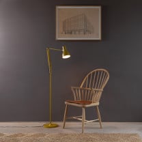 Anglepoise Type 75 Margaret Howell Floor Lamp Yellow Ochre Reading Light