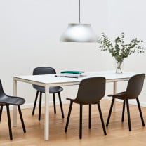 HAY PC Pendant Light Large Aluminium Above Table