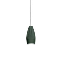 Marset Pleat Box 13 LED Pendant Dark Green White