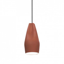 Marset Pleat Box LED Pendant Light Terracotta White 13