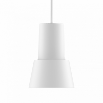 Zero Compose Suspension - Glass Shade Large White/White Glass