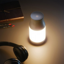 Charcoal Grey Fabbian Turny Portable LED Lamp