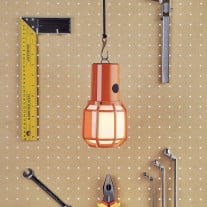 Chispa Outdoor LED Portable Lamp Orange 