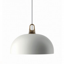 Lodes JIM Dome Pendant Honey Hook/Matte White Diffuser