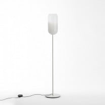 Artemide Gople Floor Lamp White Shade / White Base