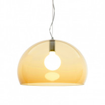 Kartell FL/Y Medium Pendant Amber