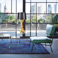 Titanium Kartell Bourgie Table Lamp