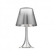 Flos Miss K Table Lamp Aluminised Silver On