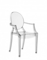 Kartell Louis Ghost Chair Pale smoke