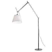 Artemide Tolomeo Mega Floor Lamp 42 Aluminium Parchment