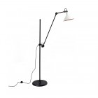 Lampe Gras Nº215 Floor Lamp White/Copper Interior