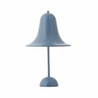 Verpan Pantop Portable Table Lamp Dusty Blue