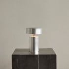 Aluminium Audo Copenhagen Column Portable Table Lamp
