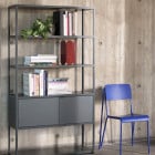 HAY Arcs Table Lamp Auburn Red on Shelves