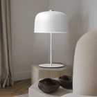 Luceplan Zile Table Lamp Large Matt White