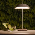 Vibia Mayfair Mini LED Portable Table Lamp Beige